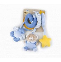 Plush & Company Babycare Orsetto Spirale Giocagio' 32 Cm 606, Multicolore, 8029956074370